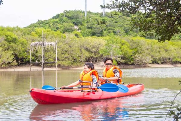 đi đảo khỉ suối hoa lan